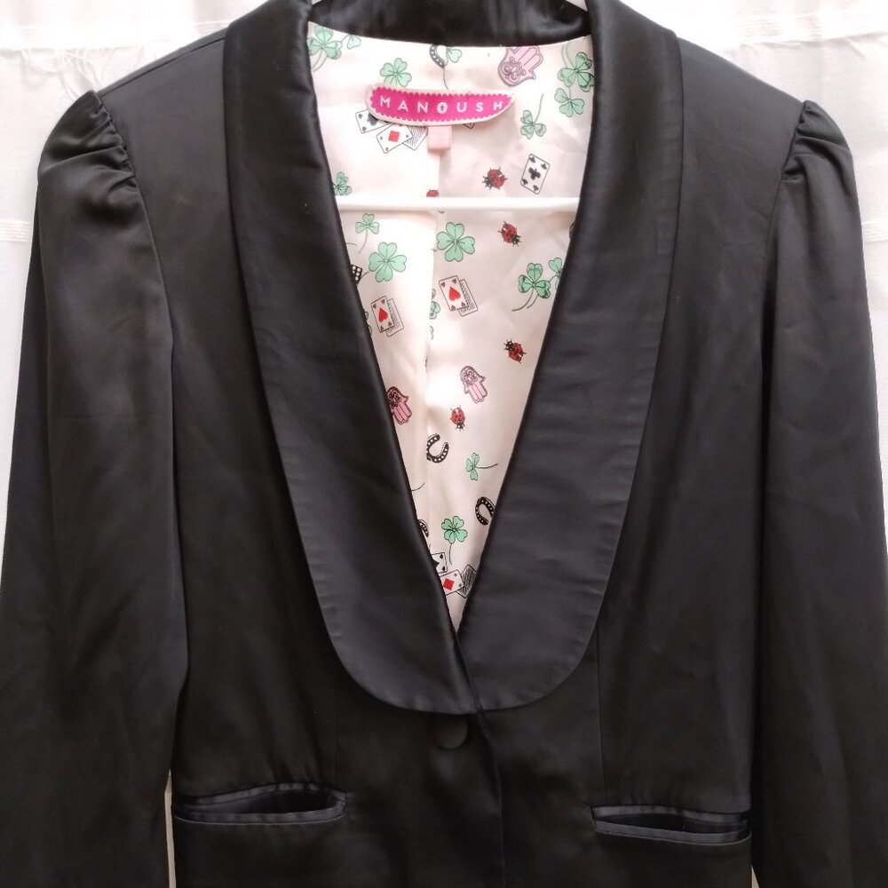Manoush Women's Tux Jacket- Us Size 4 - image 1